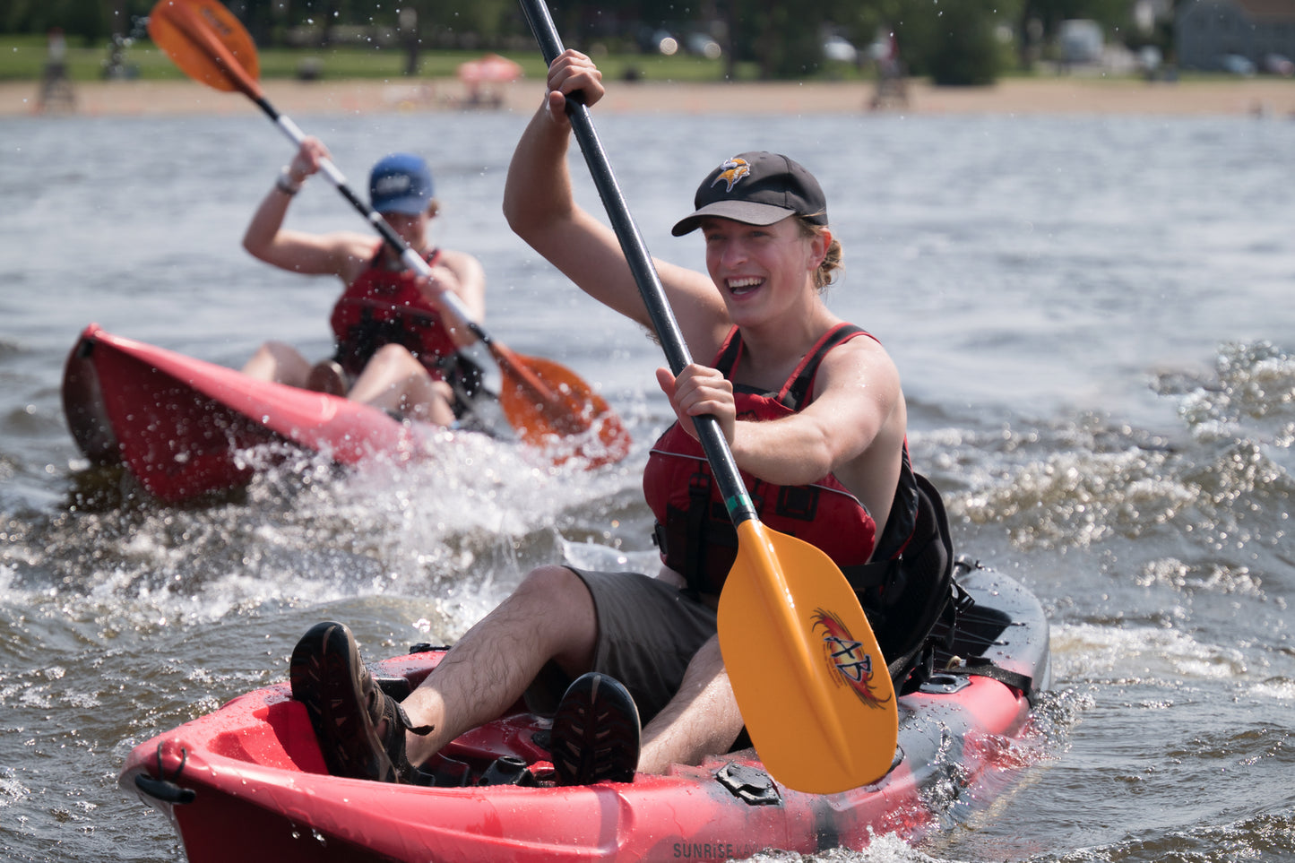 Sit-on-top kayak rental