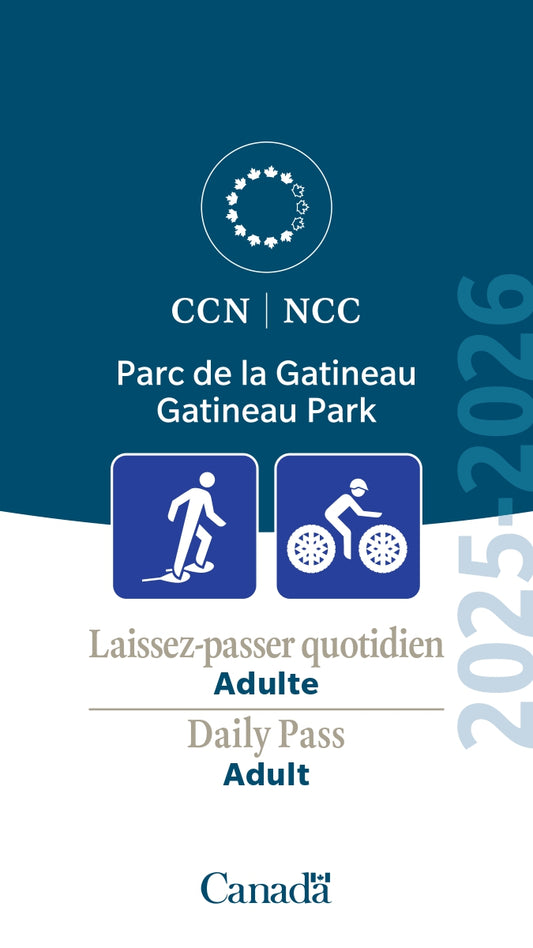 Daily pass - snowshoeing and winter biking