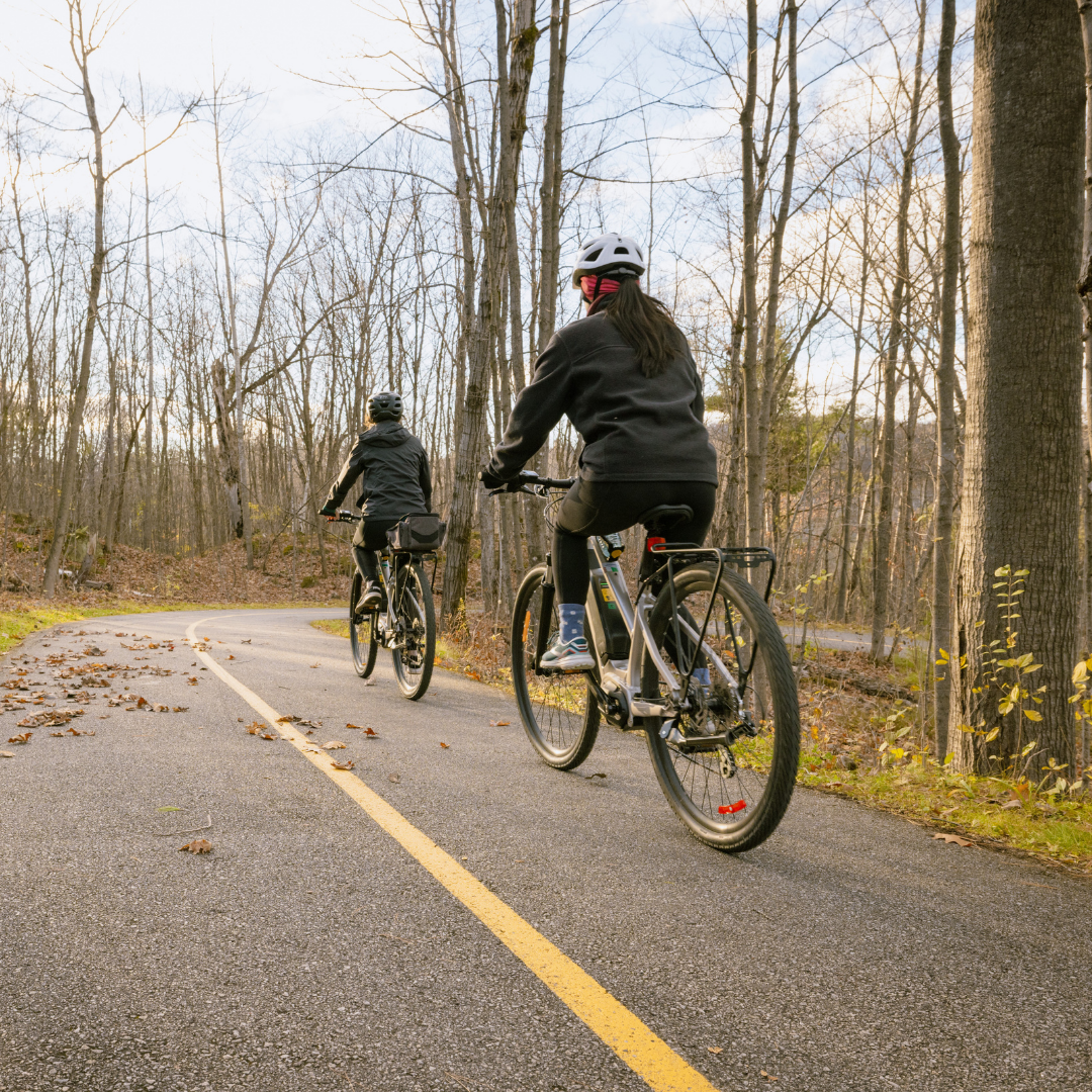 Balade en vélo vers le Domaine Mackenzie King