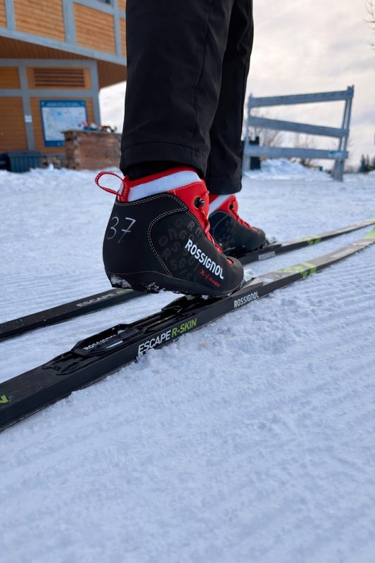 Introductory cross-country skiing course