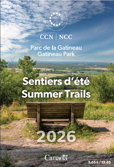 Carte des sentiers d'été du Parc de la Gatineau