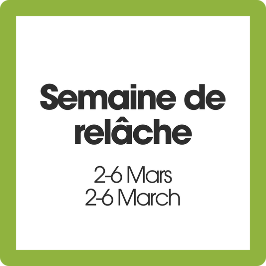 Semaine de relâche au Relais Plein Air